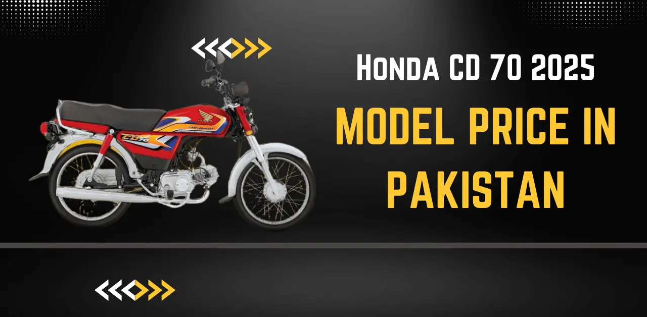 Honda CD 70 2025 Model Price in Pakistan & Changes