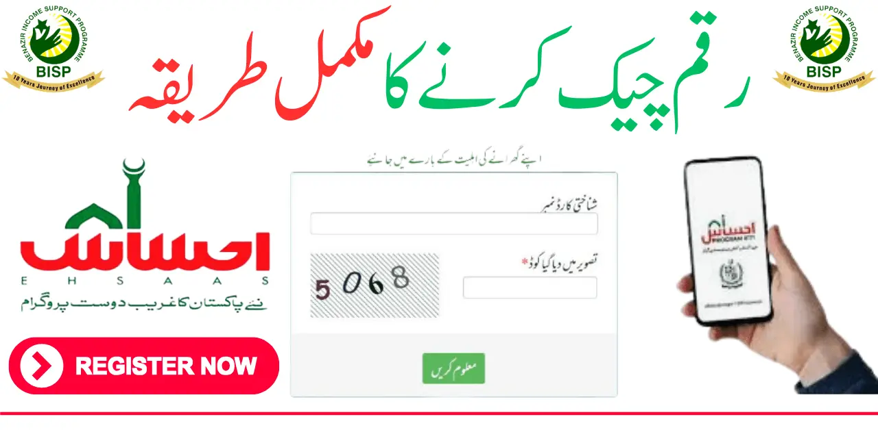 Ehsaas 8171 Tracking Pass Government of Pakistan Check 2024